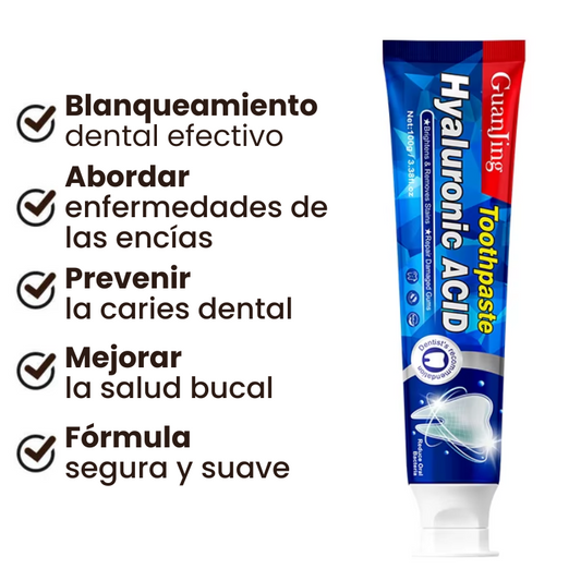 Instant White - Pasta de dientes blanqueadora intensiva con Ácido hialurónico